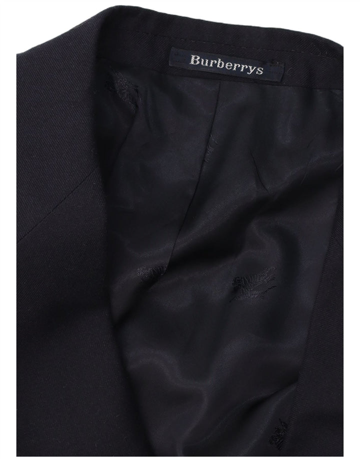 BURBERRYS Herre 2-knaps blazerjakke UK 40 Large Navy Blue