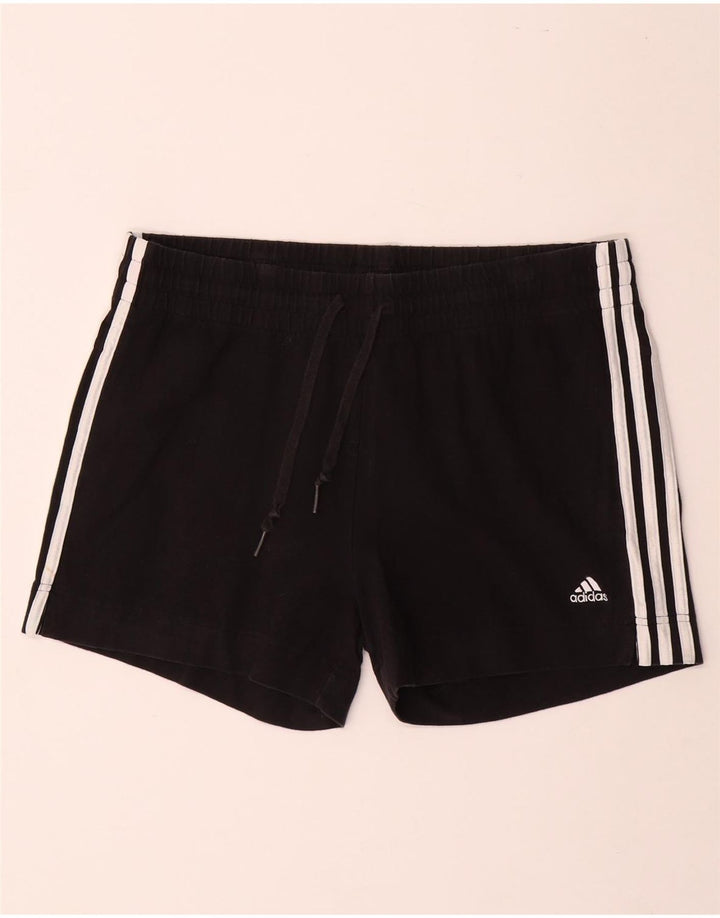ADIDAS sportsshorts til kvinder UK 16/18 Large Black
