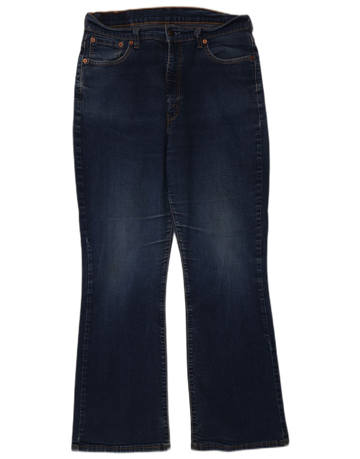 Levi's Dame 584 Bootcut Jeans W36 L30 Blå Bomuld