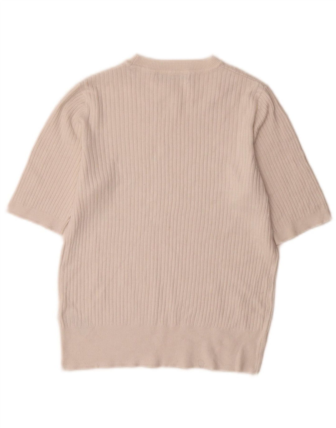 Marks & Spencer Dame Boat Neck Jumper Sweater UK 10 Small White