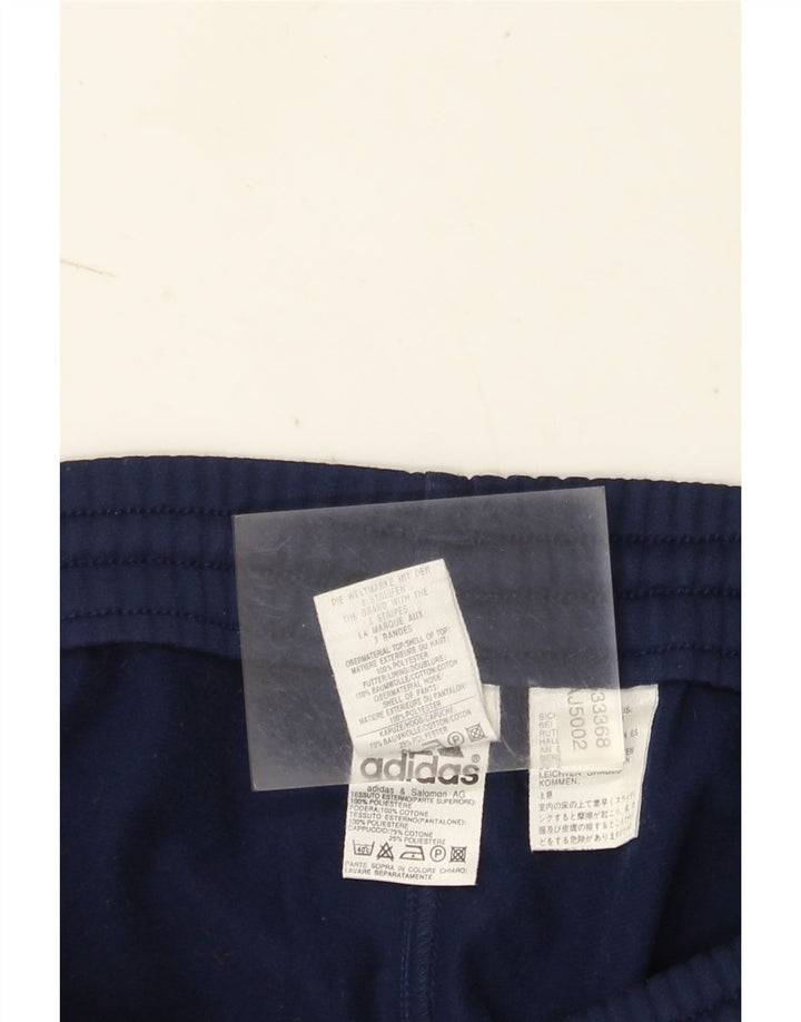 Adidas Træningsdragtsbukser til mænd UK 38/40 Medium Navy Blue Polyester