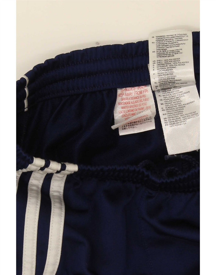 Adidas Træningsdragtsbukser til drenge 13-14 år Marineblå Colourblock Polyester