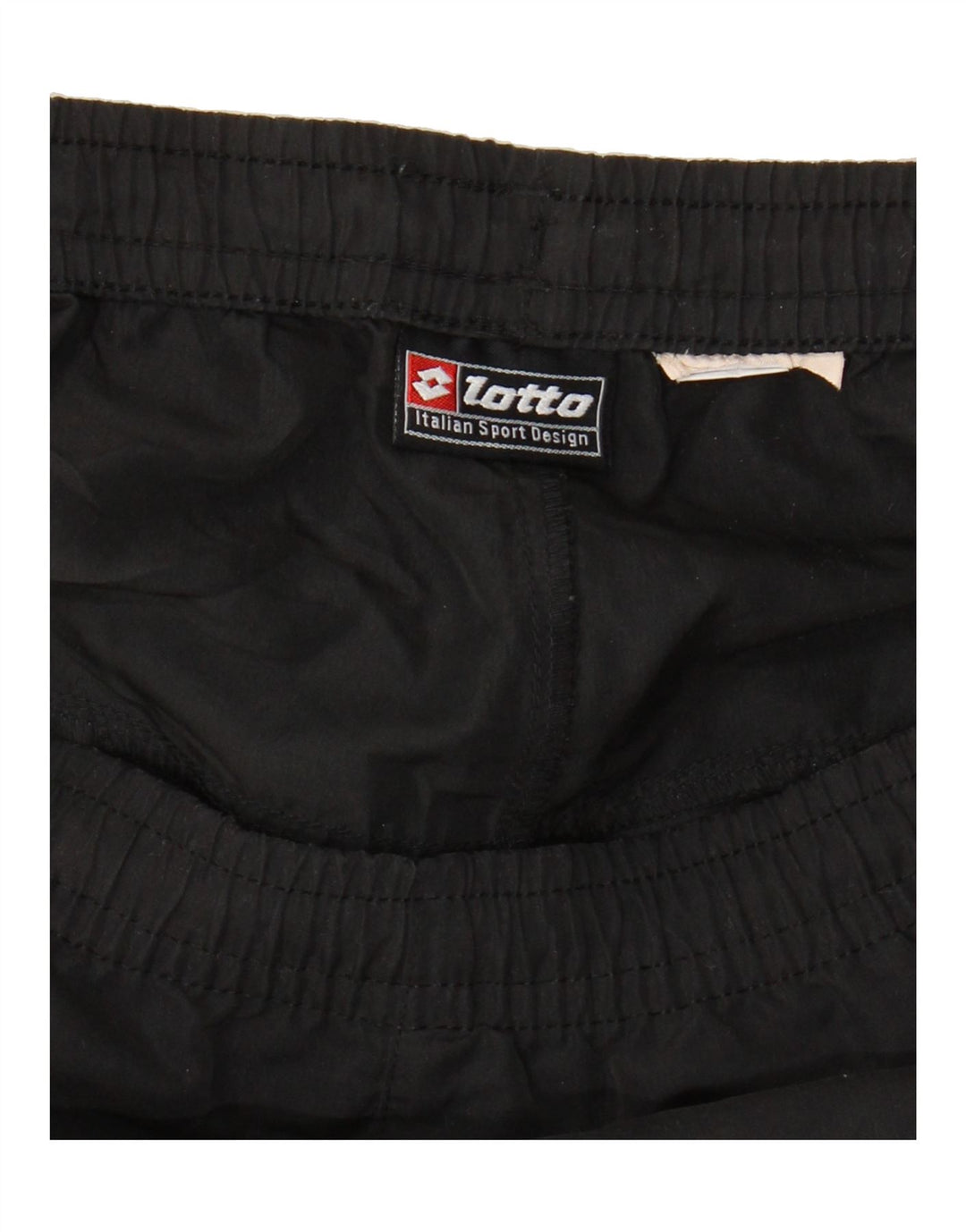 LOTTO Womens Sport Shorts UK 12 Medium Black Vintage Lotto and Second-Hand Lotto from Messina Hembry 