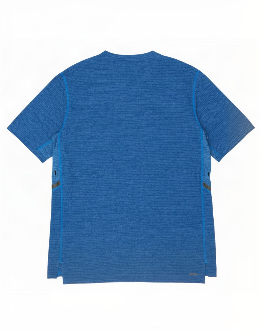 New Balance Herre T-Shirt Top Medium Blue Polyester