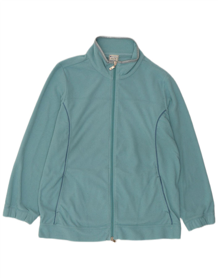 Champion Dame Easy Fit Fleecejakke UK 20 2XL Blå Polyester