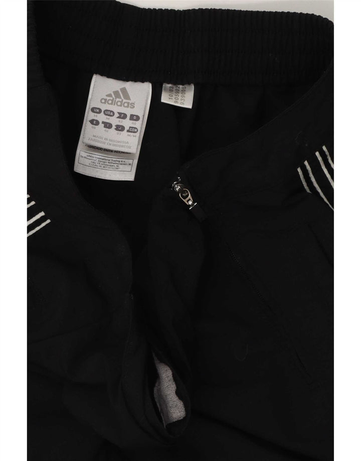 Adidas Træningsdragtsbukser til kvinder UK 14 Medium Sort Polyester