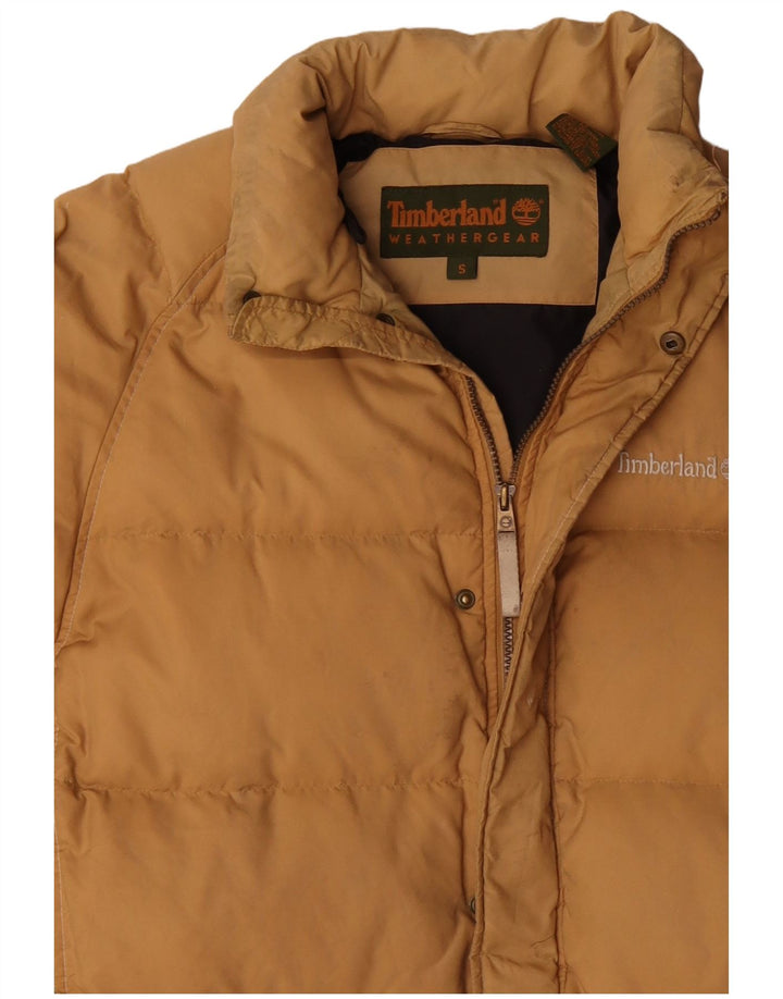 Timberland Herre Weathergear Oversized polstret jakke UK 36 Small Yellow