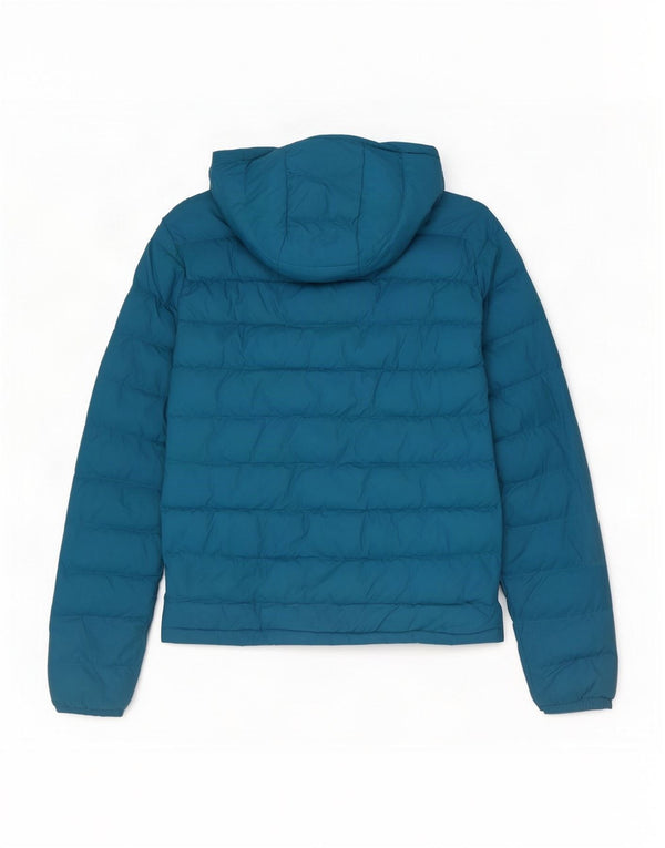 Mountain Warehouse Dame hættejakke UK 8 Small Blue Nylon