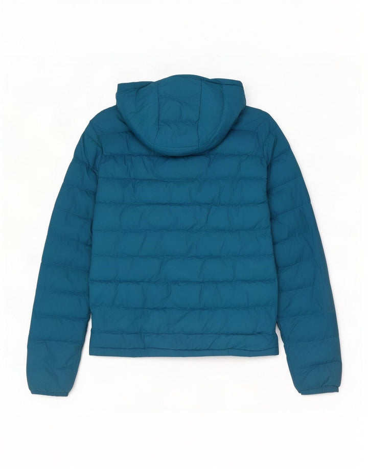 Mountain Warehouse Dame hættejakke UK 8 Small Blue Nylon