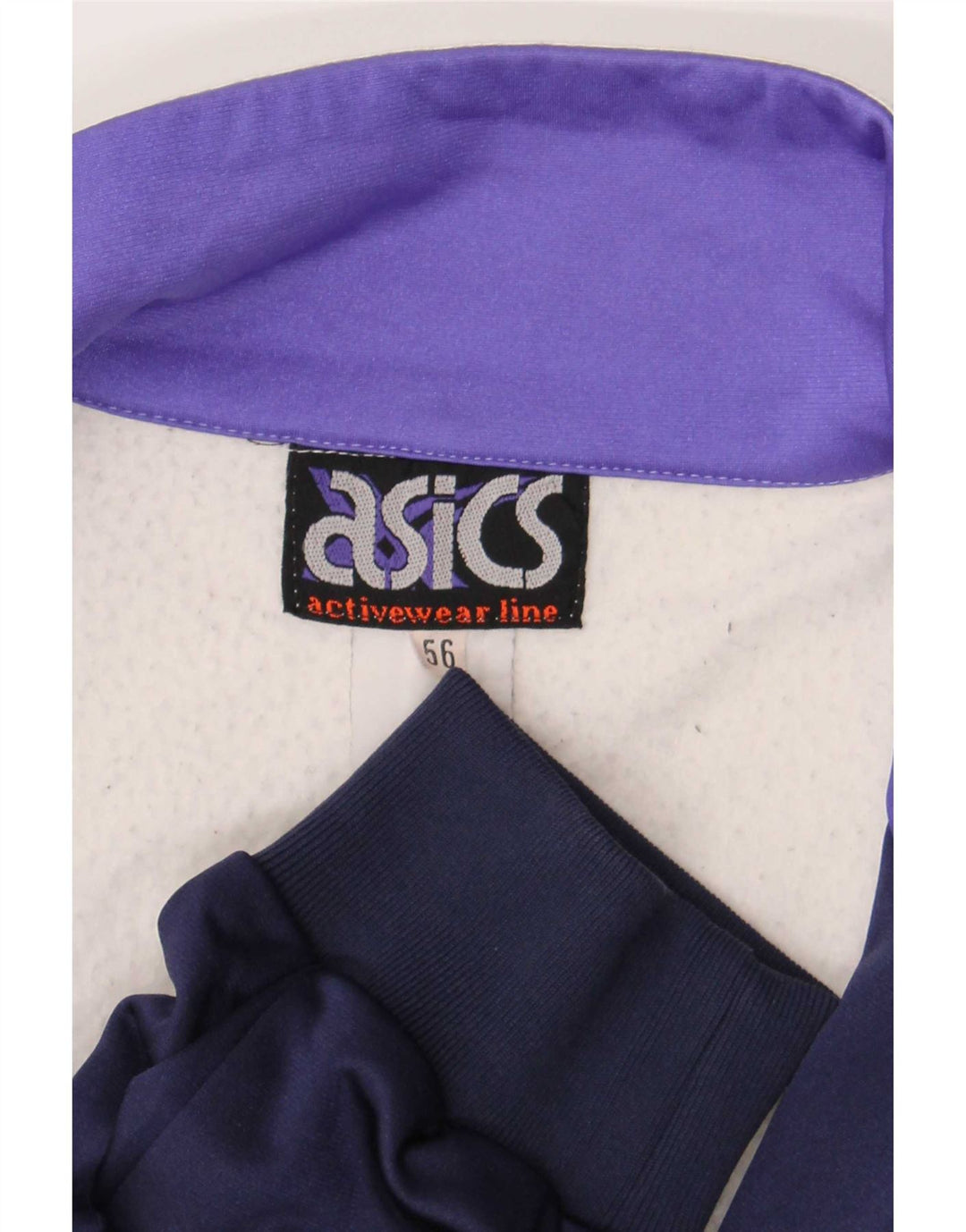 Asics Herre grafisk træningsdragt Topjakke IT 56 XL Navy Blue Colourblock