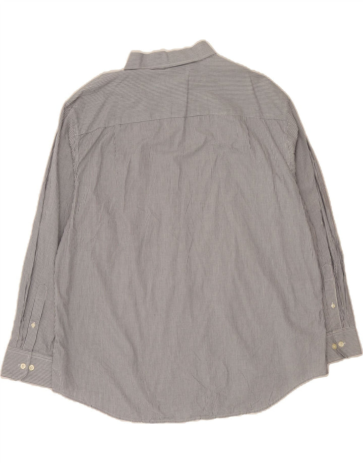 IZOD Mens Shirt 2XL Grey Check Cotton Vintage Izod and Second-Hand Izod from Messina Hembry 