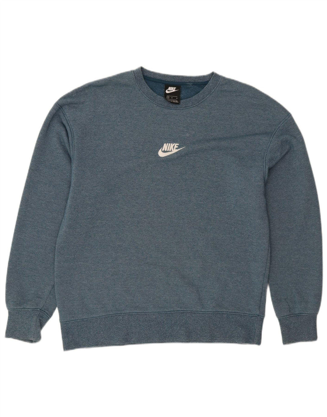 Nike Herre sweatshirt Jumper Medium Blå Bomuld