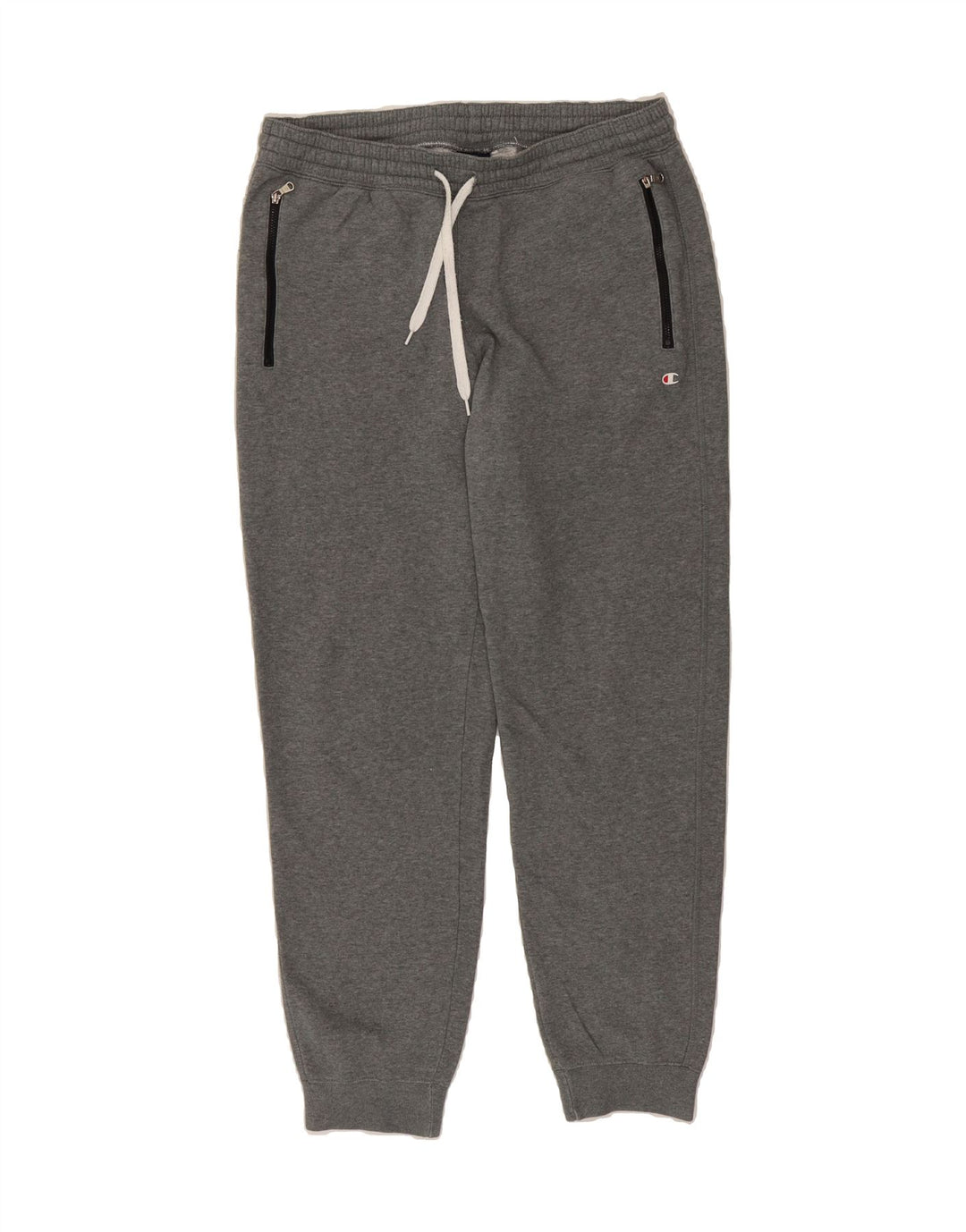 CHAMPION Mens Tracksuit Trousers Joggers Large Grey Cotton Vintage Champion and Second-Hand Champion from Messina Hembry 