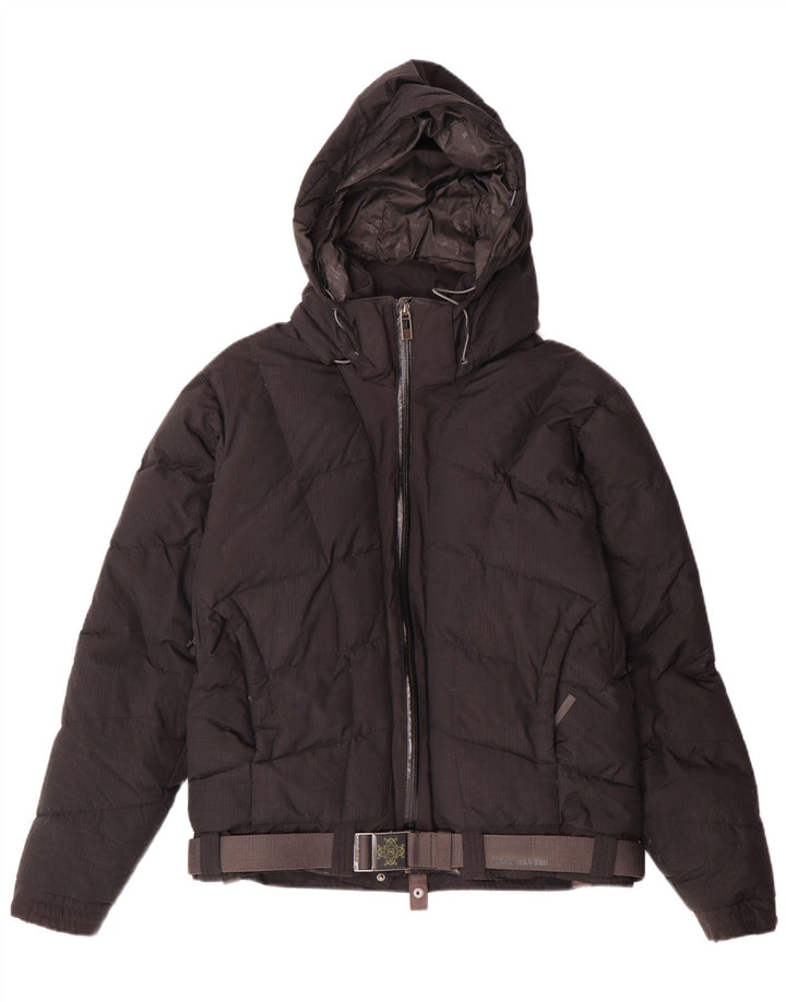 Helly Hansen Herre hættepolstret jakke UK 38 Medium Sort Nylon