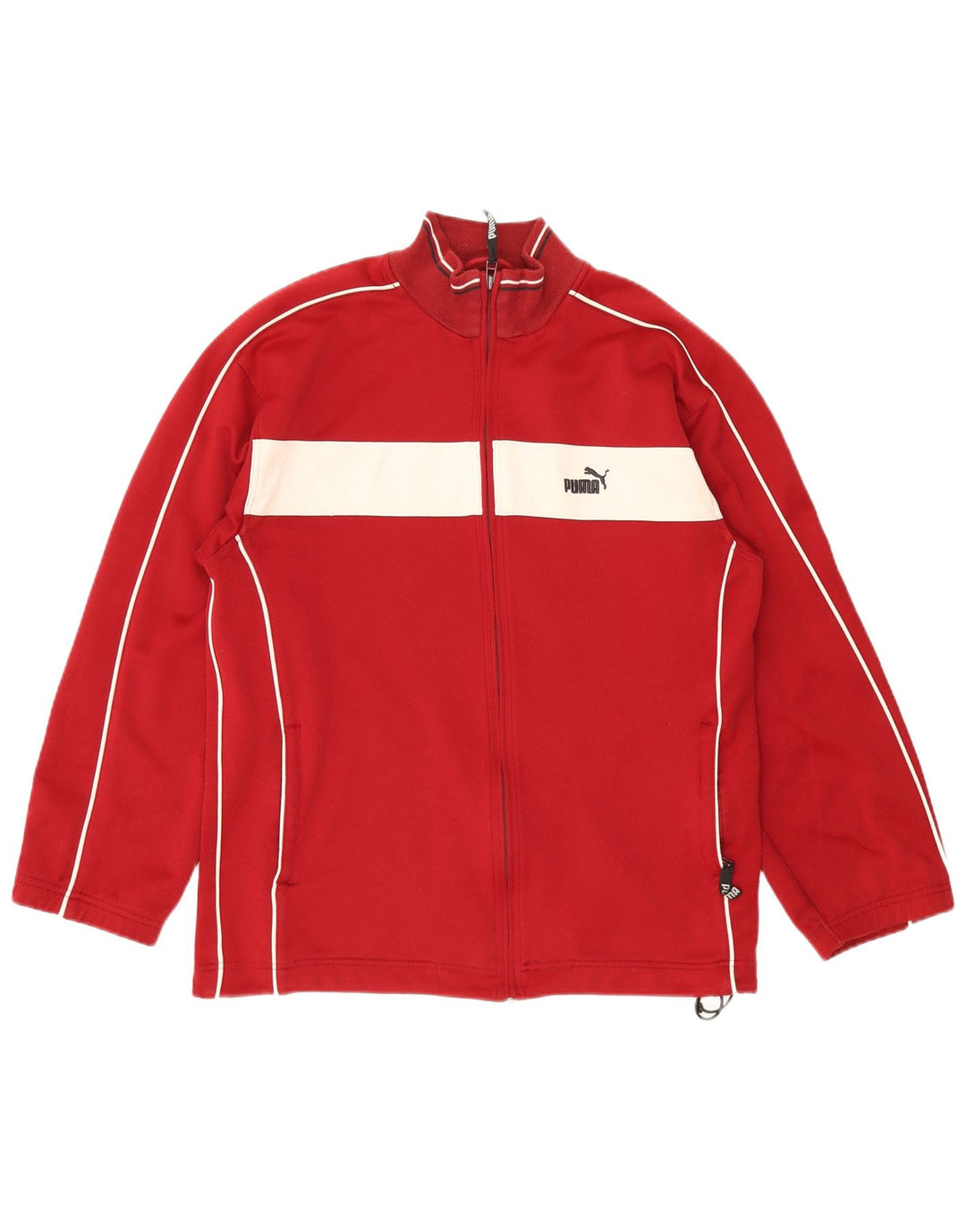 Puma Træningsdragt til mænd Topjakke Lille Rød Colourblock Polyester Sports