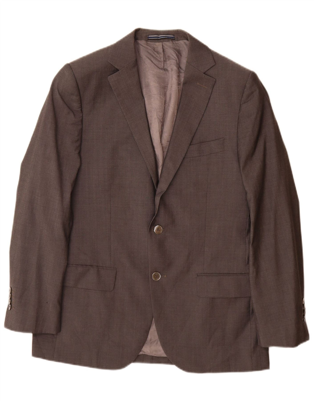 Massimo Dutti Herre 2-knaps blazerjakke EU 48 Mellemgrå uld