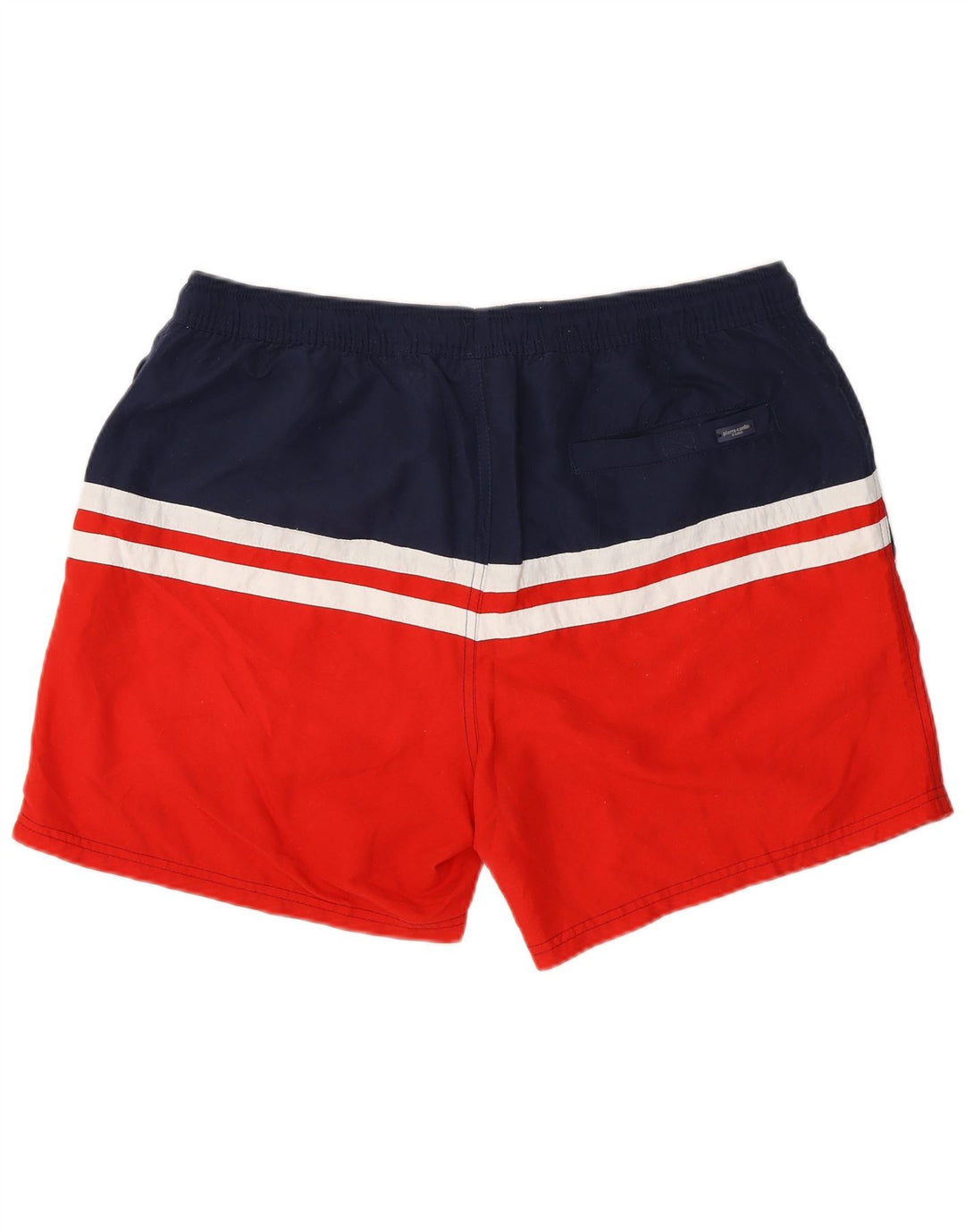 Pierre Cardin Badeshorts til mænd XL Rød Colourblock