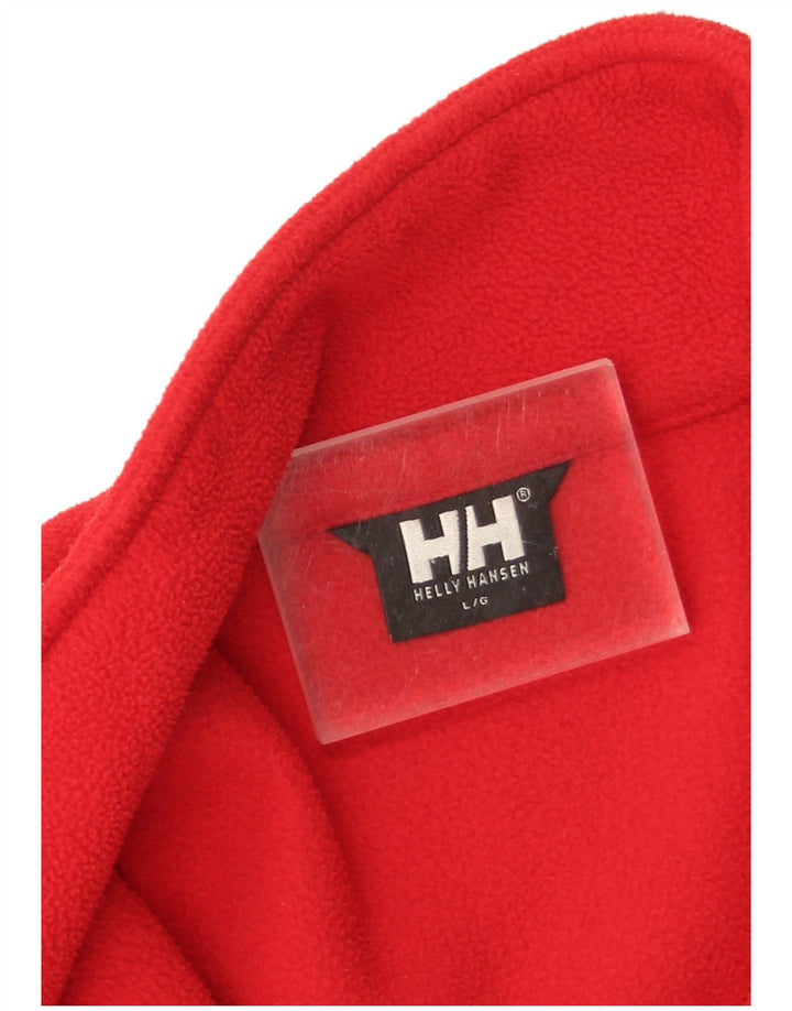Helly Hansen Herre Fleecejakke UK 40 Stor Rød Polyester
