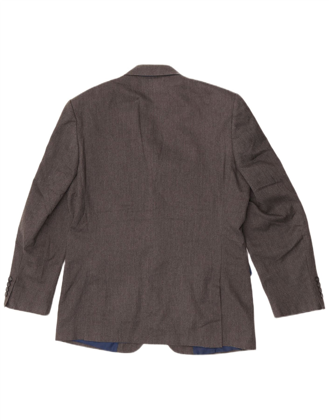Marks & Spencer Herre 2-knaps blazerjakke UK 42 Stor grå polyester