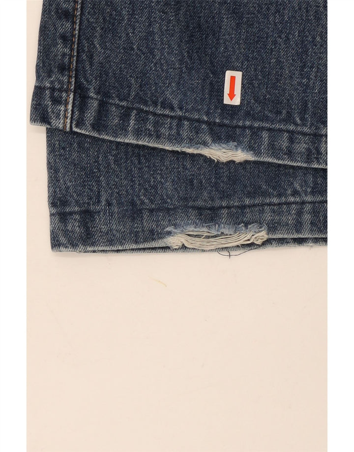 Levi's Herre 501 Straight Jeans W40 L30 Blå Bomuld