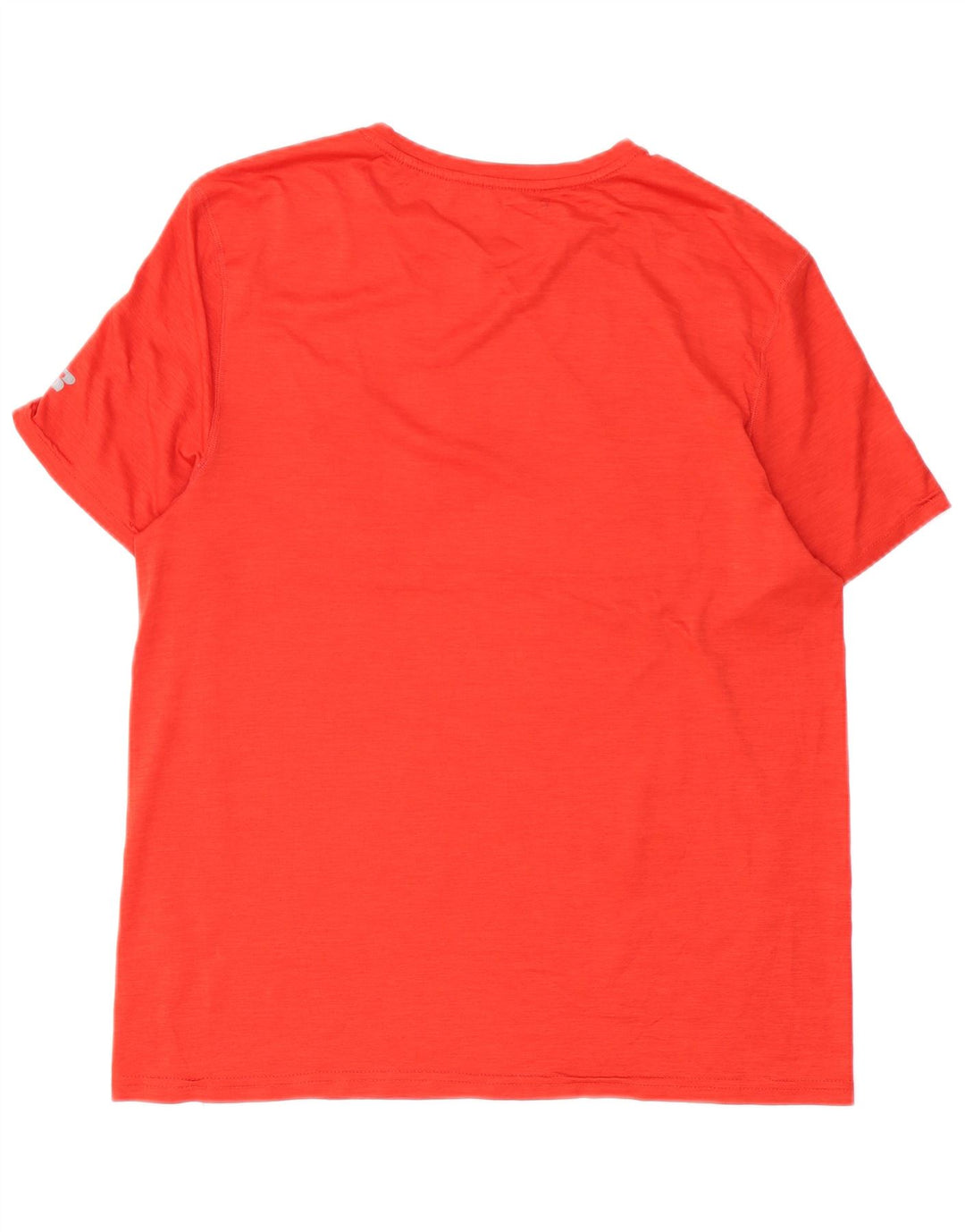 RUSSELL ATHLETIC Herre T-Shirt Top UK 38/40 Medium Rød Polyester