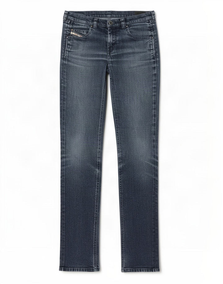 Diesel Dame Slim Jeans W29 L33 Blå Bomuld