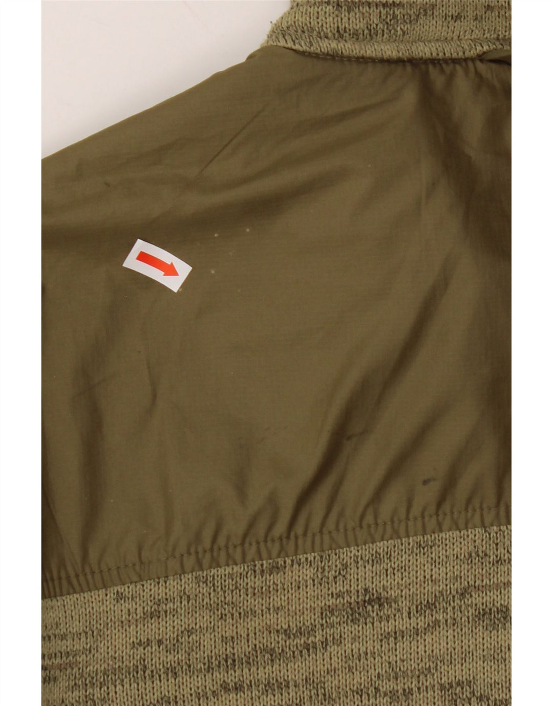 JACK WOLFSKIN Træningsdragt til mænd Topjakke Small Khaki Flecked Polyester