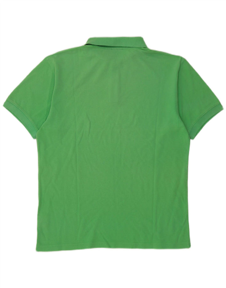 Helly Hansen Herre Polo Shirt Stor Grøn Bomuld