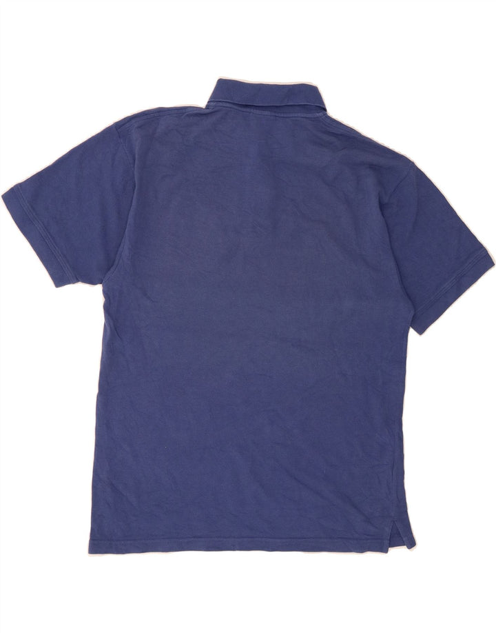 CHAMPION Mens Graphic Polo Shirt XL Navy Blue Cotton Vintage Champion and Second-Hand Champion from Messina Hembry 