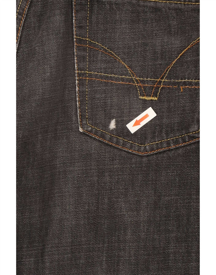 Casucci Herre Straight Jeans IT 46 Small W32 L31 Sort Bomuld