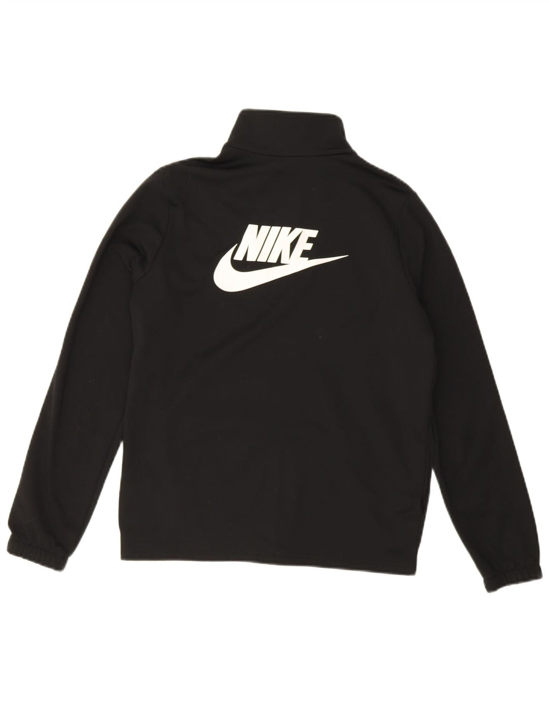Nike drenge grafisk træningsdragt topjakke 13-14 år XL sort polyester