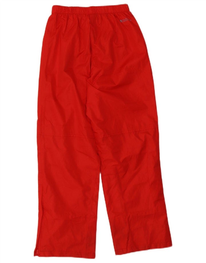 Mountain Warehouse Drenge Vandtætte Bukser 11-12 År Rød Polyester