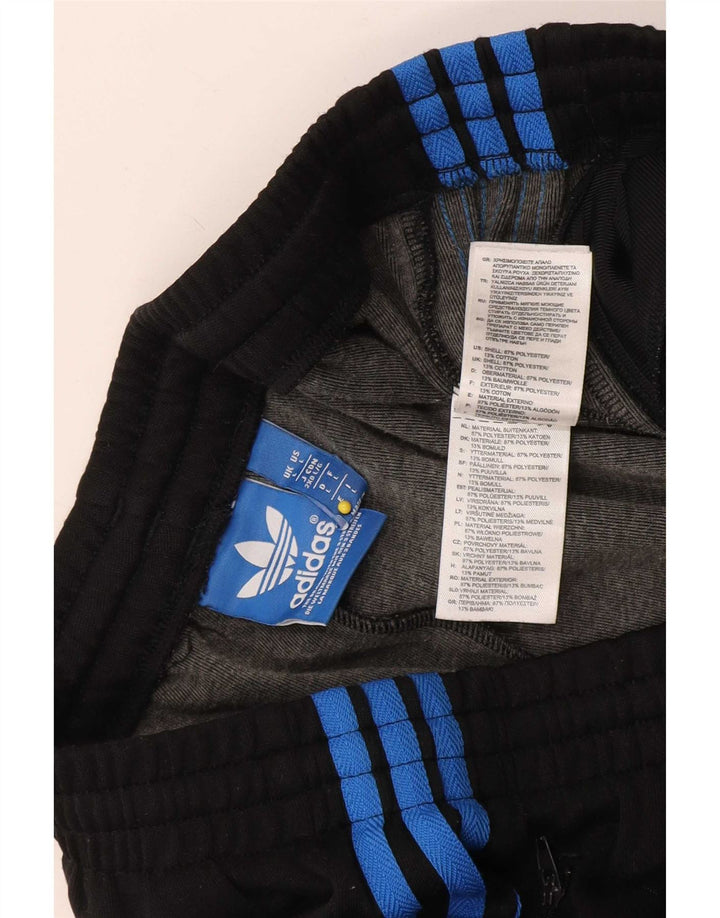 Adidas Træningsdragtsbukser til mænd Stor sort bomuld