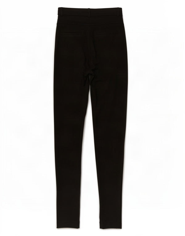 Zara Dame Trafaluc High Waist Leggings UK 10 Small Black