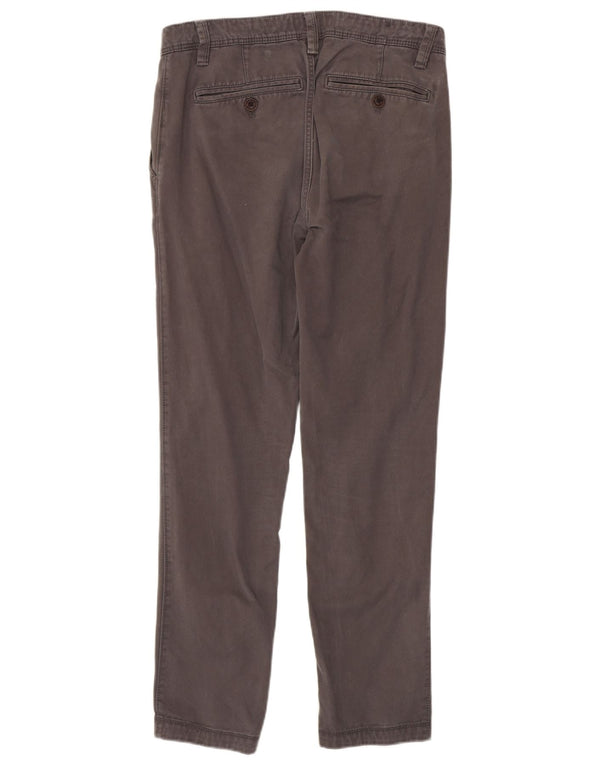 Fat Face Herre Slim Chino Bukser W32 L31 Grå Bomuld