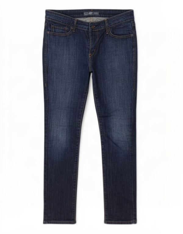 Levi's skinny jeans til kvinder W30 L30 blå bomuld
