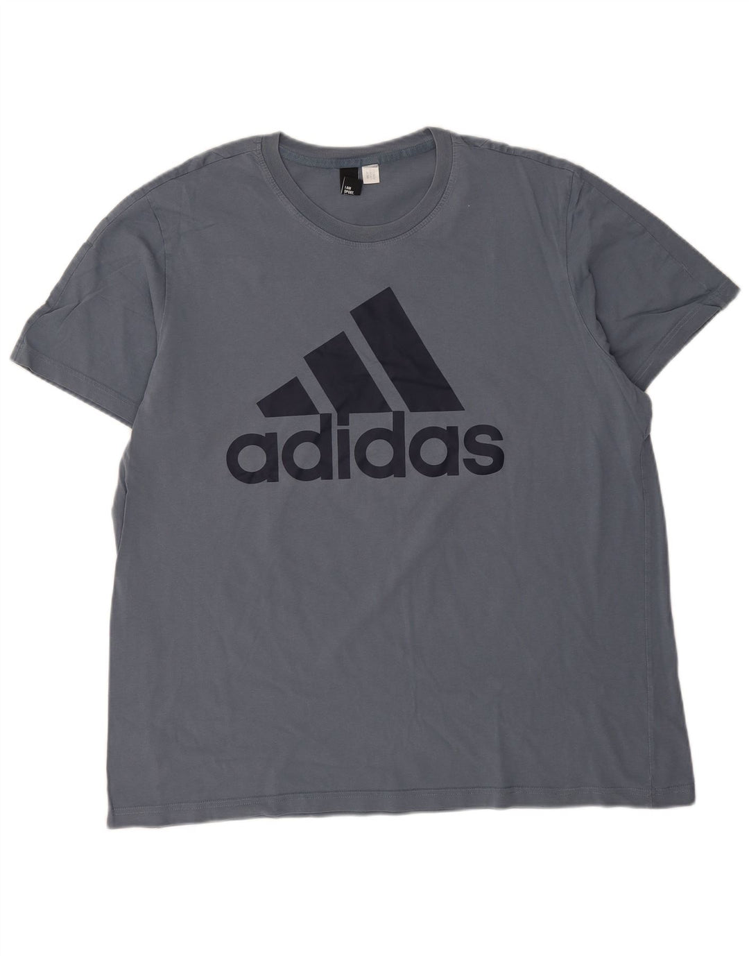 Adidas Grafisk T-shirt top til mænd 2XL marineblå