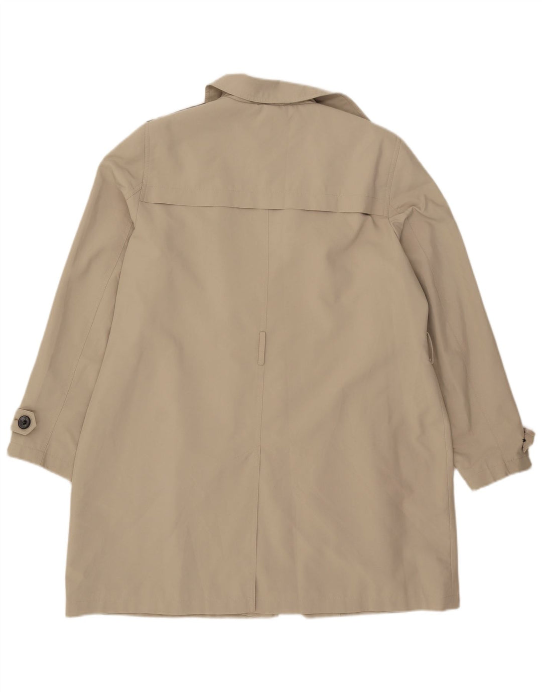 Marks & Spencer Trench Coat til kvinder UK 20 2XL Beige Polyester