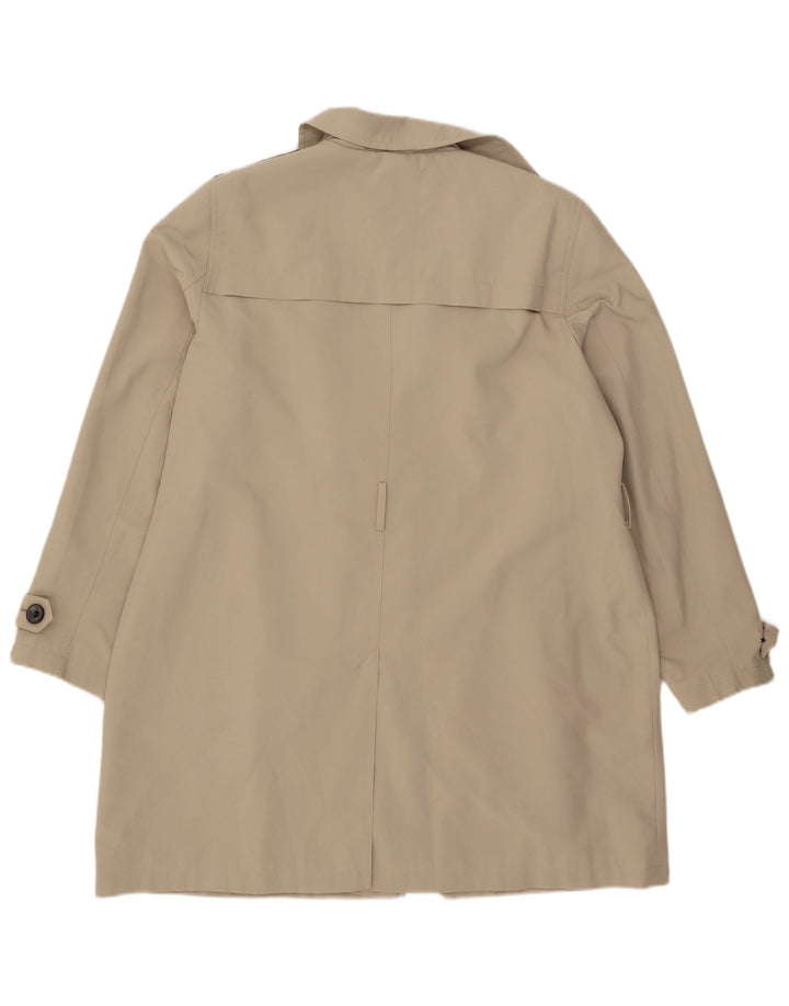 Marks & Spencer Trench Coat til kvinder UK 20 2XL Beige Polyester