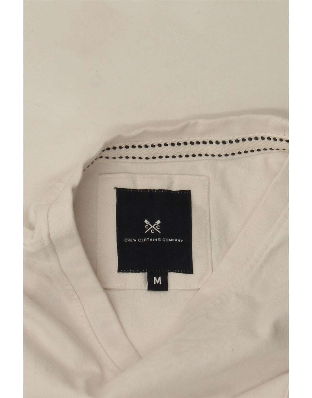 Crew Clothing Herre T-Shirt Top Medium White