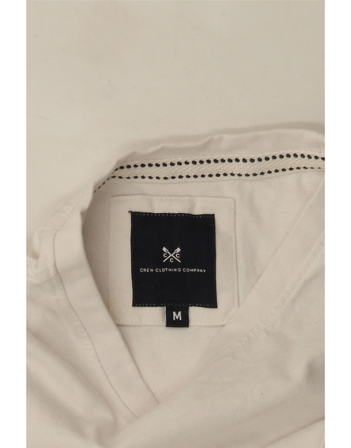 Crew Clothing Herre T-Shirt Top Medium White
