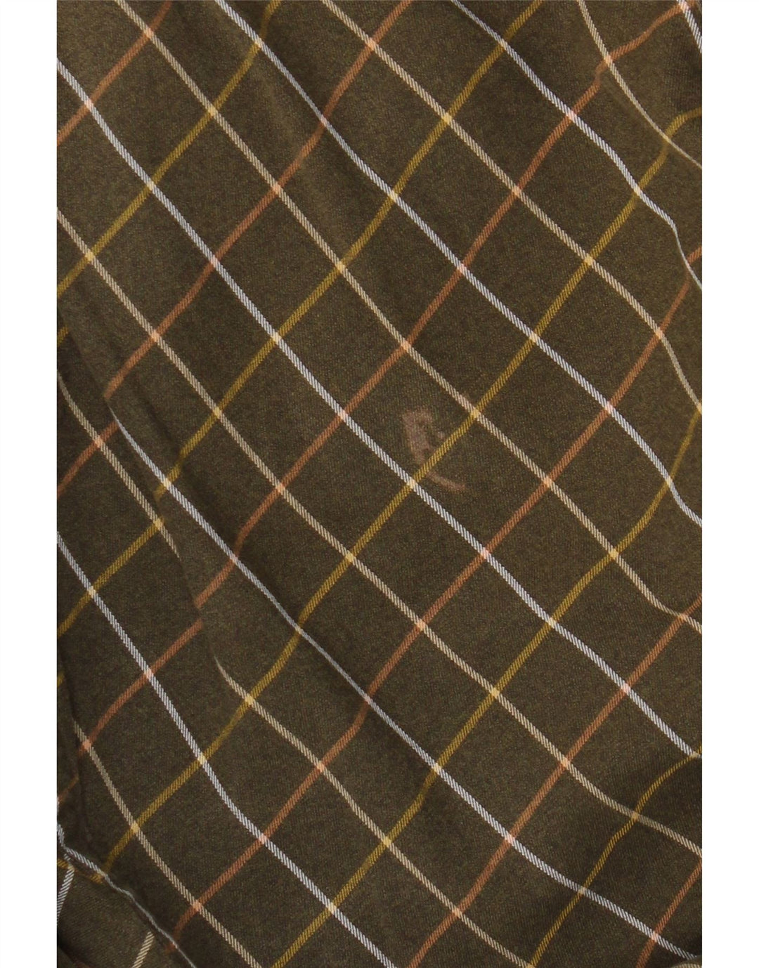 Orvis Herreskjorte 2XL Khaki Ternet Bomuld