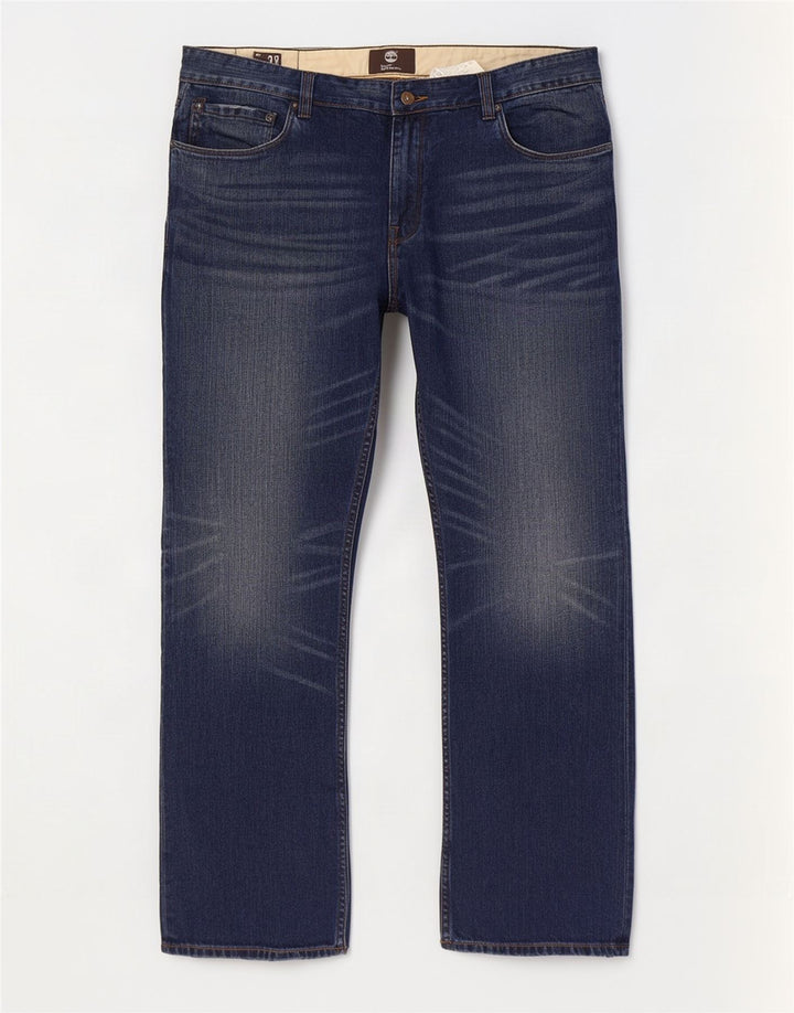 Timberland Mens Earthkeepers Straight Jeans W38 L33 Blå Bomuld
