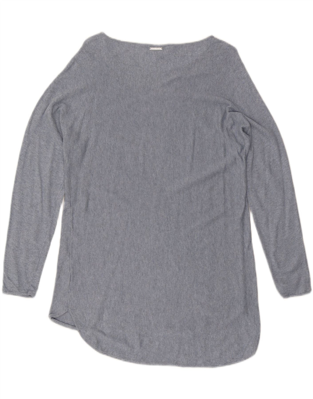 MICHAEL KORS Dame Boat Neck Jumper Sweater UK 14 Medium Blue