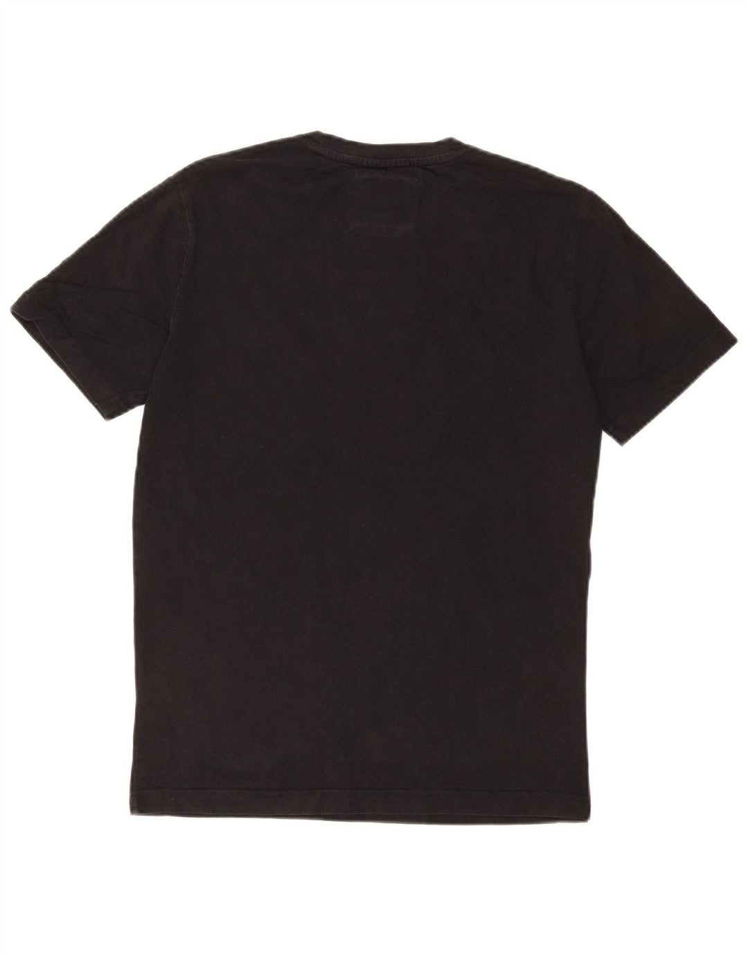 Crew Clothing Herre T-Shirt Top Lille Sort Bomuld