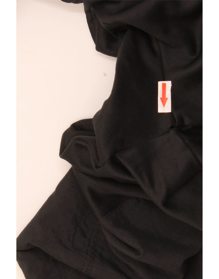 Nike Herre Dri Fit Hættetrøje med lynlås, medium sort polyester