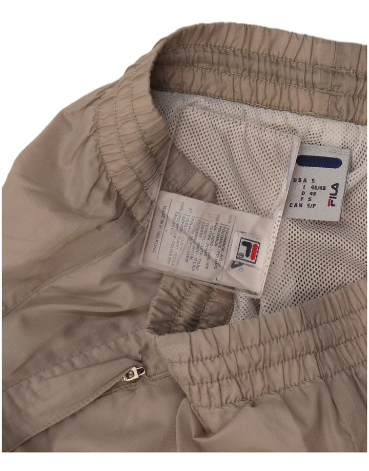 Fila Herre vandtætte bukser Small Beige Colourblock Polyamid
