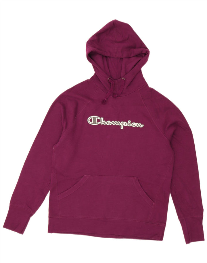 Champion Herre grafisk hættetrøje Jumper lille lilla polyester