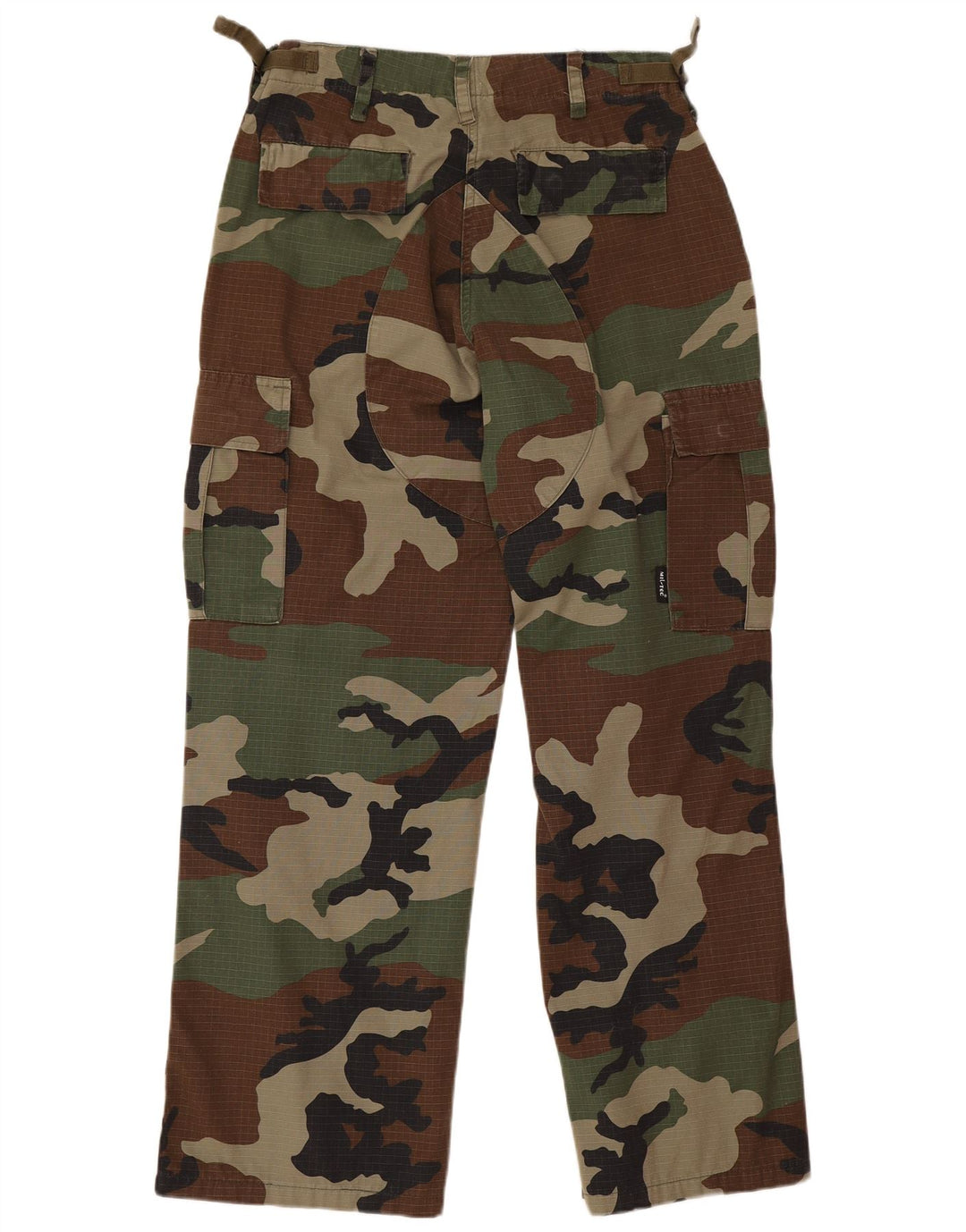 Mil-Tec Straight Cargo bukser til mænd Small W28 L28 Multicolored Camouflage