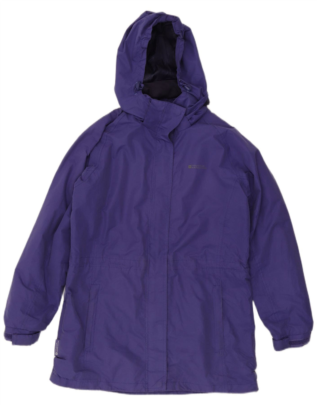 Mountain Warehouse Dame Regnfrakke med hætte UK 14 Stor lilla polyester